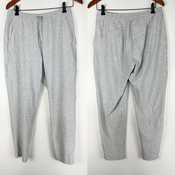Outdoor Voices Women’s Size Medium Relaxed CloudKnit Sweatpant Fog Grey - Picture 1 of 7